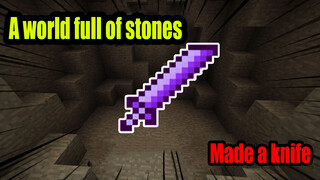 MINECRAFT- I was born in a world full of stones