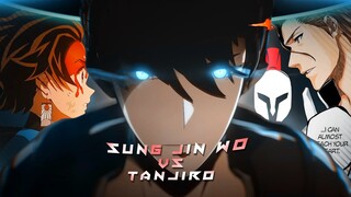 Sung Jin Woo vs Tanjiro 🔥🔥 Sleepwalker [Edit/AMV] 4K