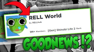 (GOODS NEWS!?) SHINOBI LIFE 2 IS FINALLY COMING BACK!? WHEN? | ROBLOX