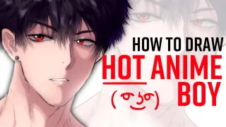 How to Draw a HOT Anime Boy