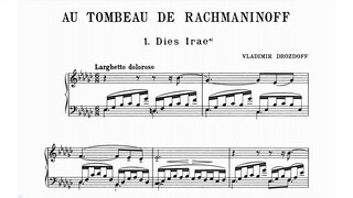 Vladimir Drozdoff - Au tombeau de Rachmaninoff (audio + sheet music)