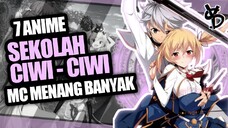 7 Rekomendasi Anime MC Masuk Sekolah Khusus Wanita!