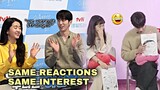 Just Kim Taeri and Nam Joo Hyuk sharing the same brain cells | A cute interaction