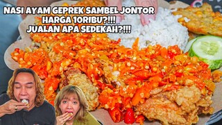 JAUH2 KESINI DEMI AYAM GEPREK JUMBO HARGA 10RB!?JUALAN APA SEDEKAH?