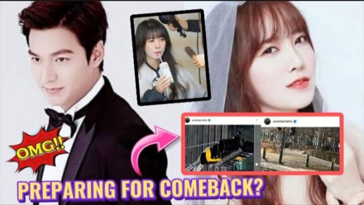 OMG! Lee Min ho and Ku hye sun preparing for a comeback drama? #kuhyesun #leeminho #Minsunshippers