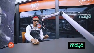 Flow G performs "G Wolf" LIVE on Wish 107.5 Bus