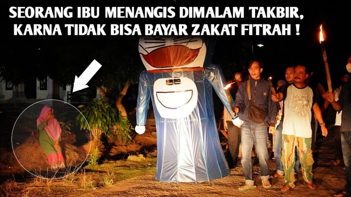 SEORANG IBU MENANGIS DIMALAM TAKBIR, KARNA TIDAK BISA MEMBAYAR ZAKAT FITRAH !