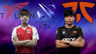 FNATIC vs TALON ESPORTS - CLASSIC SEA DOTA -PGL ARLINGTON MAJOR 2022 DOTA 2 (CARRY NO BKB )