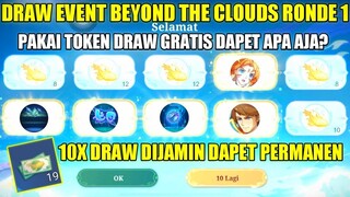 DRAW EVENT BEYOND THE CLOUDS RONDE 1! DRAW SKIN EDITH BEYOND THE CLOUDS MOBILE LEGENDS