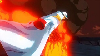 Akainu sakazuki vs Akagami no shanks