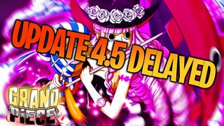 The Grand Piece Online Halloween Update 4.5 Might Get DELAYED...