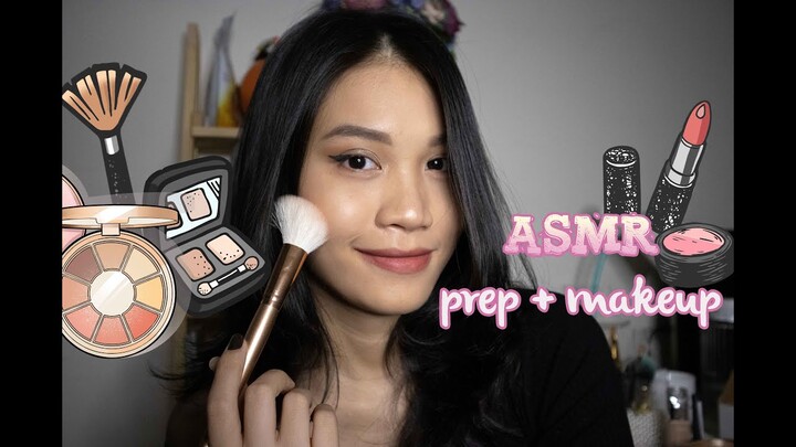 ASMR Skin prep và Trang Điểm cho Tiệc Cuối Năm | Let me do your makeup for New Year’s Eve