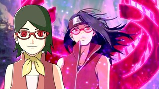 SARADA MANGEKYO SHARINGAN & SUSANO'O!