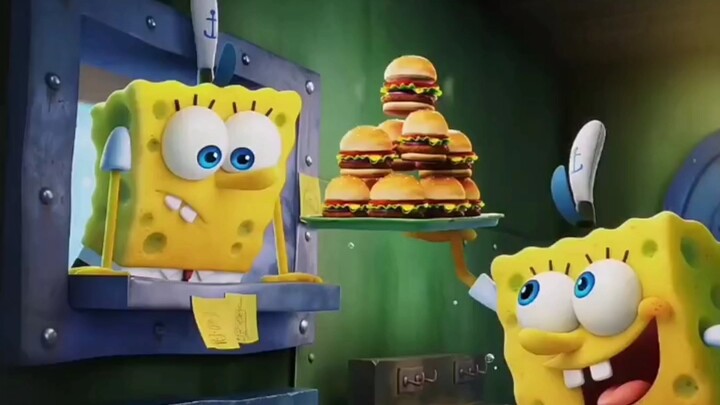 There is no secret recipe for Krabby Patties, just a small sponge.