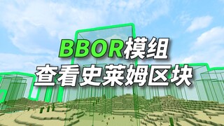 【我的世界】显示史莱姆区块以及更多！BBOR辅助mod入门讲解