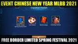EVENT CHINESE NEW YEAR MLBB 2021 SERVER MY/SG ONLY!!! REVIEW SKIN SPESIAL Luo Yi Dawning Fortune