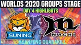 SN vs MCX Highlight Chung Kết Thế Giới 2020 Vòng Bảng Ngày 4 | Sunning vs Machi Esports