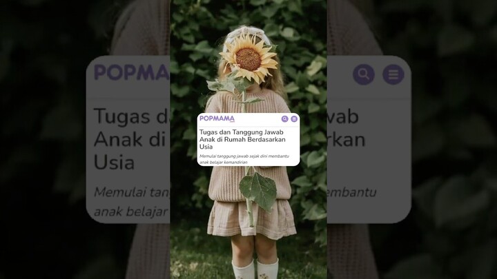 Tugas dan Tanggung Jawab Anak di Rumah Berdasarkan Usia #parenting