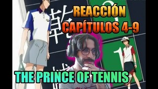 Reacción The Prince of Tennis - capítulos 4 al 9 / Ryoma vs Inui