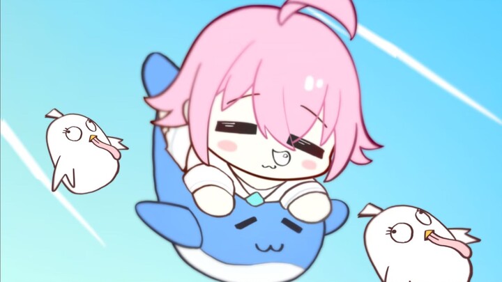 Sebuah bidang bintang kecil jatuh dari langit (=ω=)