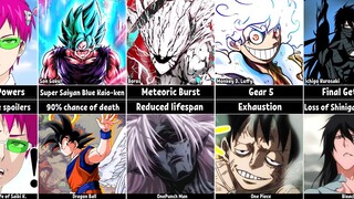 The Worst Effects of Using Anime Powers🔥