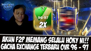 WAH AKUN F2P SELALU HOKY!! GACHA EXCHANGE TERBARU OVR 96 - 97 HEROES EA FC MOBILE | PERKORO DUNYO