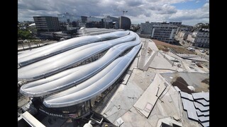 Construction de la nouvelle gare TGV - Rennes (35) - Time-lapse