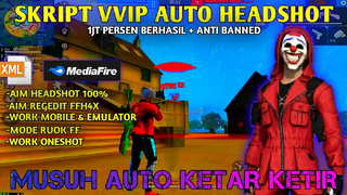 CHEAT MOD MENU AUTO HEADSHOT + ANTI BANNED SETELAH UPDATE VIP AIM BOT