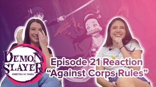 Demon Slayer - Reaction - S1E21 - Against Corps Rules