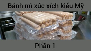 Bánh mì xúc xích kiểu Mỹ