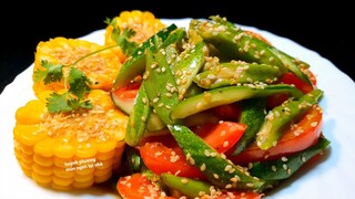 Món ăn chay thanh đạm từ dưa leo và rau củ | vegan recipes