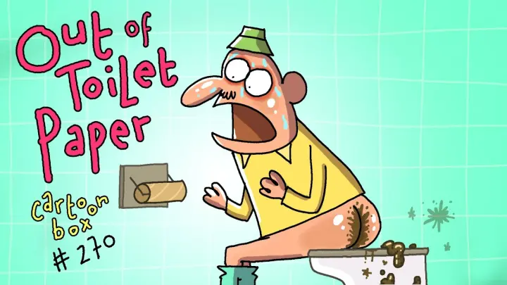 Out Of Toilet Paper | Cartoon Box 270 | by FRAME ORDER | NEW Single Cartoon Box episode | Humor