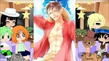 👒 Past Mugiwara react to Luffy - future | Compilation | one piece | Luffy | Gacha Club | Read Des