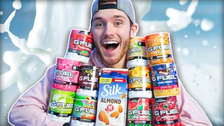 Mixing Every Flavor of GFUEL In Milk!