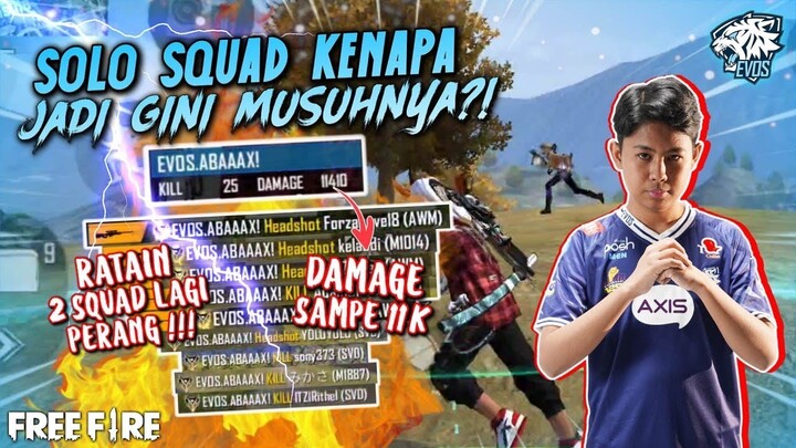 SOLO SQUAD KILL 25 !!! MUSUHNYA GG GAMING 🤣