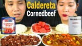 Delimondo Caldereta + Purefoods Corned Beef Mukbang / Lockdown Edition / Bioco Food Trip