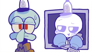 【整活】当sans穿越到蟹堡王！