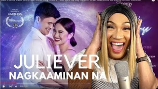 JULIEVER CONCERT DOON  NAGKAAMINAN OMG!!!