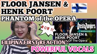 FLOOR JANSEN & HENK POORT - PHANTOM of the OPERA || FILIPINA FIRST TIME to REACT