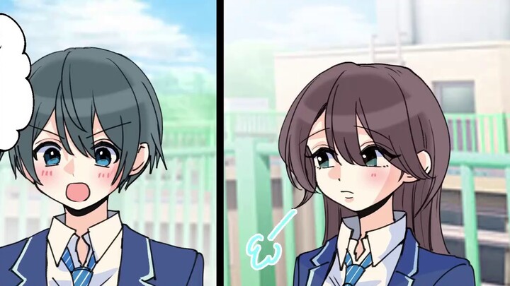 [Audio Comic] The school goddess who is cold in school is actually a good girl who is frugal and man