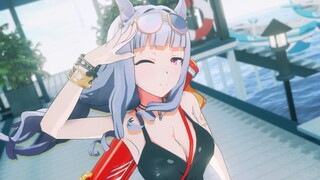 [Uma Musume: Pretty Derby MMD]Con tàu vàng『Thần đèn』