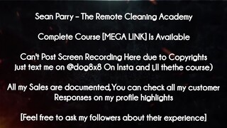 Sean Parry course - The Remote Cleaning Academy download