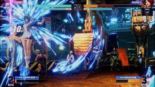 KOF15　チャンピオン　アテナ　緩急のつけ方が上手すぎる　急スピードからクリスタルコンボ