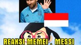 Ketika memei tau Messi tak jadi datang ke Indonesia