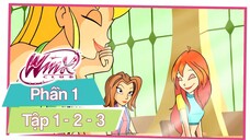 Winx Club - Phần 1 Tập 1-2-3 - (LỒNG TIẾNG)