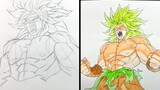 How to Draw Broly - Dragon Ball Super | Drawing Tutorial