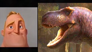 [Remix]Your reactions when you see different T-rex