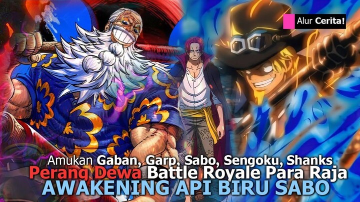 ONE PIECE 1149 - SEMUA HAKI RAJA! SABO SHAMROCK GABAN DRAGON GARP SHIKI KUROHIGE SHANKS ADU KUAT!!