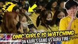 ONIC GIRLS SHOWS THIER SUPPORT ON KAIRI AND FOR ONIC ESPORTS!!!