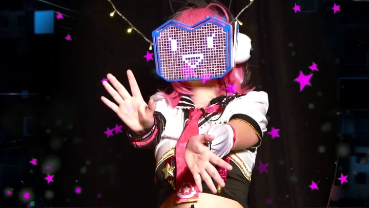 Membalik】Gelombang detak jantung☆Emosi★Ini pertama kalinya menari dengan papan elektronik! Papan Rin